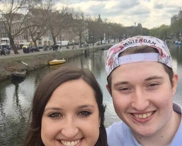 Alice Hendy with late brother Josh Hendy who is the reason behind the Ripple charity following his death by suicide