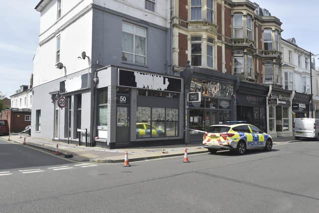 Police were called at 6.43am on June 23, 2023 to a report that a woman had been assaulted by a man in Osborne Road, Southsea.

Picture: Sarah Standing (230623-5493)