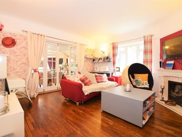 The four bedroom home is on the market for £2,500,000.