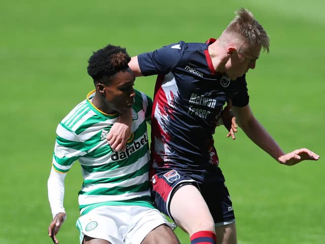 Ross County's Josh Reid in pre-season action against Celtic. Picture: Ian MacNicol/Getty Images