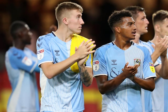 A product of Coventry's academy, the 20-year-old midfielder has moved to Gillingham on a season-long loan.  Picture: Linnea Rheborg/Getty Images