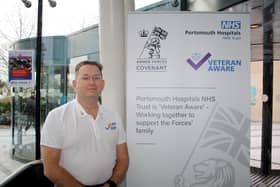 Keith Malcolm, Armed Forces Covenant Lead Nurse at Queen Alexandra Hospital in Portsmouth