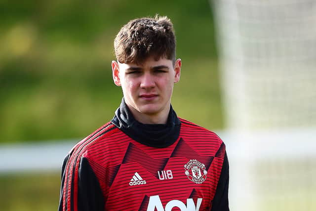 Sheffield Wednesday are running the rule over former Manchester United youngster Max Haygarth.