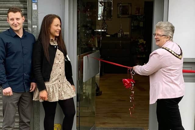 S&D Sparkles opening in HavantCaption: S&D Sparkles open their new shop in HavantCredit: Sian Stott