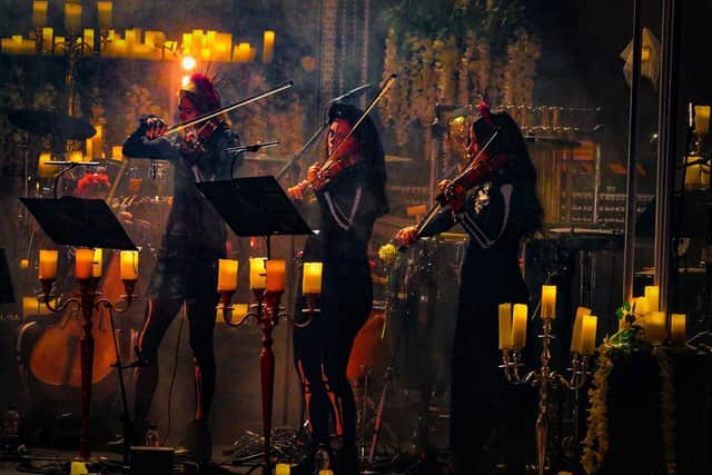 Festival of the Dead’s Rock Orchestra by Candlelight at Switch, Southampton. Picture by Lorna Edwards