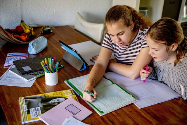 Homeschooling has become far more popular. Picture: Robin Utrecht / SOPA Images/SOPA Images/LightRocket via Getty Images