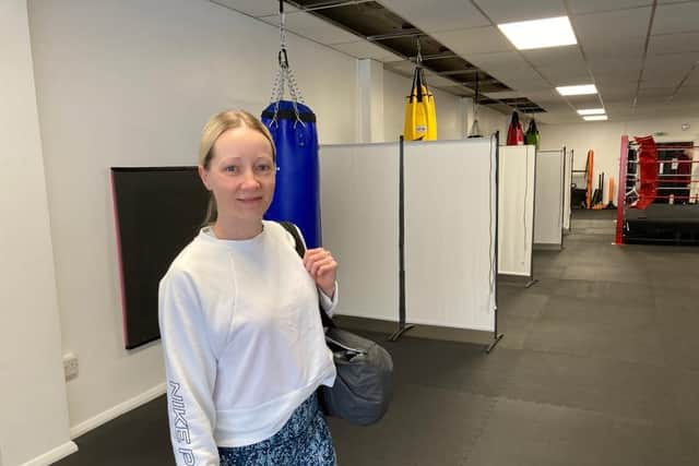 Hayley Jennings, from Fareham, was eager to get back to her martial arts training Picture: Kimberley Barber
