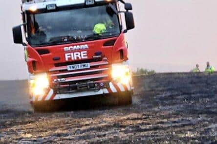 Doncaster firefighters were called out to deal with motorbike and agricultural building fires.