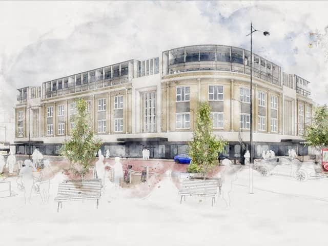 How Debenhams in Southsea could look, in a picture released in 2020. Picture: National Regional Property Group