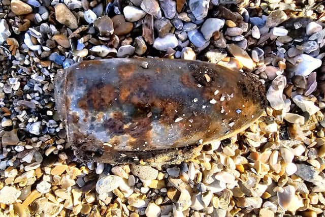 More explosives have been found on the stretch of the south coast dubbed the ‘UK’s most dangerous beach’ by national newspapers. 