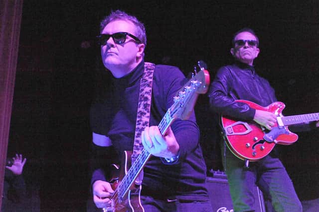 Emptifish performing live, from left: Tony Rollinson, George Hart. Picture: Paul Windsor
