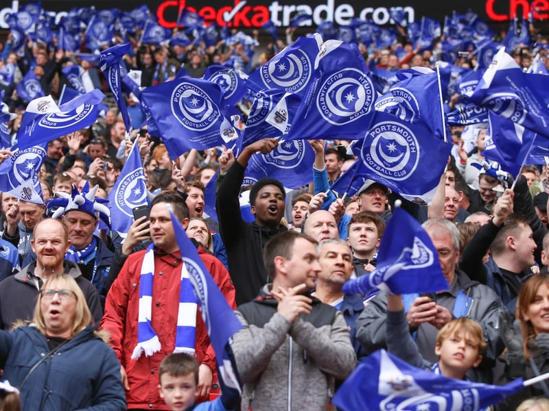 More than 40,000 Pompey fans saw the Blues beat Sunderland on penalties in the 2019 Checkatrade Trophy final