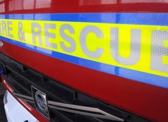 Fire crews were called to flooding at Botley Mills
