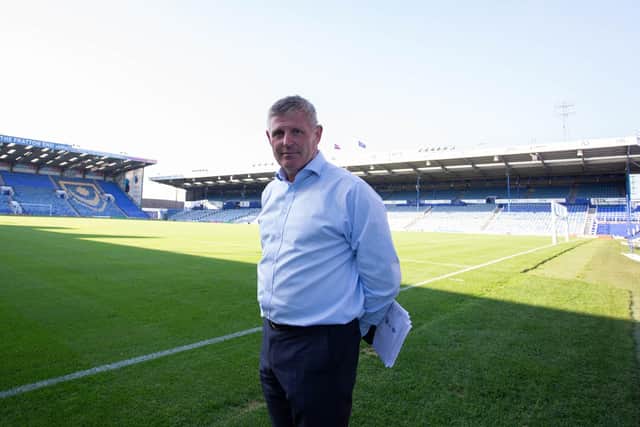Steve Cripps, managing director of PMC Construction and Development Services, who are overseeing Fratton Park's development. Picture: Habibur Rahman