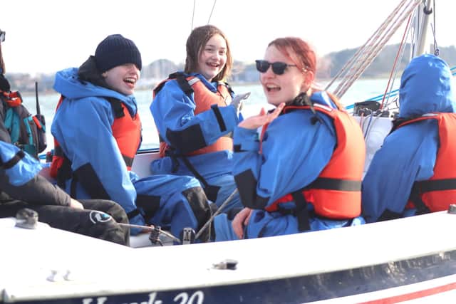 Young people set sail at Cobnor Activities Centre, building confidence and friendships on the water.