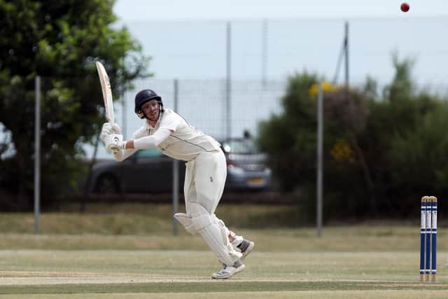 Fraser Hay in action against Hook & Newham Basics in 2019. Picture: Chris Moorhouse