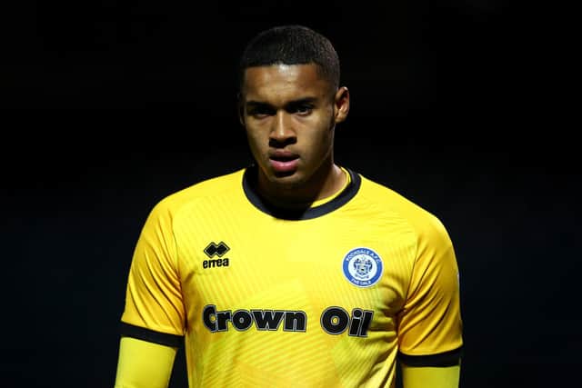 Pompey target and Manchester City keeper Gavin Bazunu spent last season on loan at Rochdale. Picture: Lewis Storey/Getty Images
