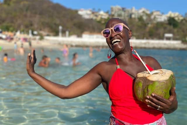 Gloria Miller, Express FM and singer, is taking on an impressive challenge, swimming half the distance to France to raise money for diabetes, but first she must learn how.