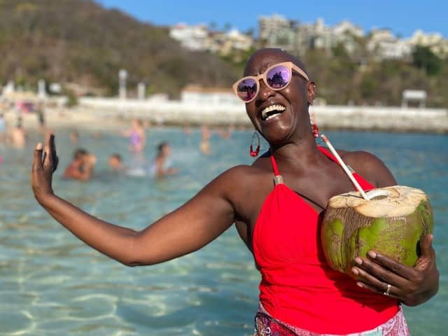 Gloria Miller, Express FM and singer, is taking on an impressive challenge, swimming half the distance to France to raise money for diabetes, but first she must learn how.