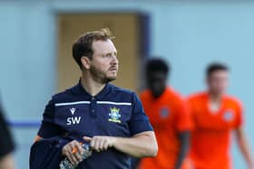 Baffins Milton Rovers boss Shaun Wilkinson. Picture: Chris Moorhouse (jpns 130721-48)