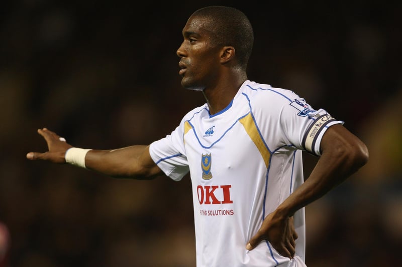 'Sylvain Distin is widely regarded as one of Portsmouth FC's greatest defenders since 2000 due to his consistent performances and contributions to the team during his time with the club. Distin joined Portsmouth in 2007 from Manchester City and quickly established himself as a key player in the team's defence. Distin was a reliable centre-back who was known for his pace, strength, and excellent positional sense. He played a crucial role in Portsmouth's success, including their FA Cup win in 2008 and their run to the UEFA Cup quarter-finals in the same season. He was also named the club's Player of the Year for the 2008/2009 season. In total, Distin made 212 appearances for Portsmouth, scoring 7 goals. His consistency and leadership qualities made him a valuable asset to the team, and he was widely respected by both teammates and fans. Moreover, Distin's performances for Portsmouth caught the attention of other Premier League clubs, and he went on to play for Everton and Bournemouth after leaving Portsmouth. For these reasons, he is widely regarded as one of Portsmouth's greatest players in recent history and a deserving member of their greatest XI since 2000.'