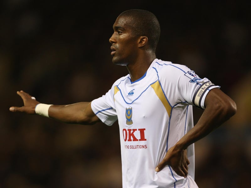 'Sylvain Distin is widely regarded as one of Portsmouth FC's greatest defenders since 2000 due to his consistent performances and contributions to the team during his time with the club. Distin joined Portsmouth in 2007 from Manchester City and quickly established himself as a key player in the team's defence. Distin was a reliable centre-back who was known for his pace, strength, and excellent positional sense. He played a crucial role in Portsmouth's success, including their FA Cup win in 2008 and their run to the UEFA Cup quarter-finals in the same season. He was also named the club's Player of the Year for the 2008/2009 season. In total, Distin made 212 appearances for Portsmouth, scoring 7 goals. His consistency and leadership qualities made him a valuable asset to the team, and he was widely respected by both teammates and fans. Moreover, Distin's performances for Portsmouth caught the attention of other Premier League clubs, and he went on to play for Everton and Bournemouth after leaving Portsmouth. For these reasons, he is widely regarded as one of Portsmouth's greatest players in recent history and a deserving member of their greatest XI since 2000.'