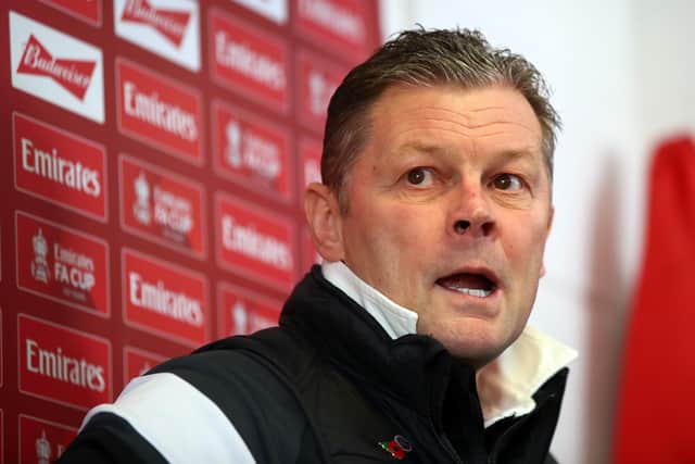 Shrewsbury Town manager Steve Cotterill  Picture: Marc Atkins/Getty Images