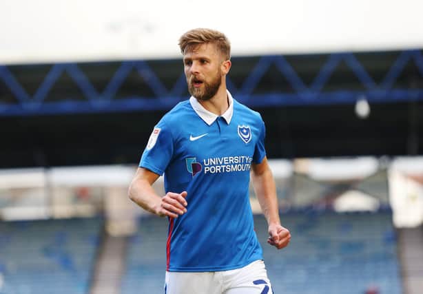 Michael Jacobs is pencilled in for a Pompey return either against Ipswich or Fleetwood. Picture: Joe Pepler