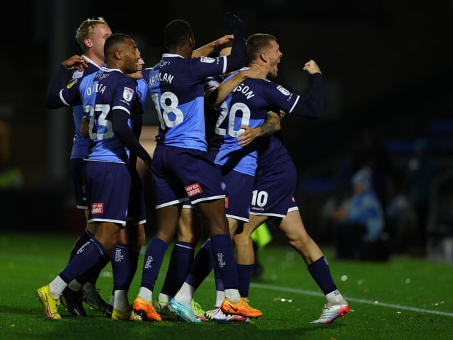 Wycombe Wanderers win: 57%.
Fleetwood win: 15%.
Draw: 28%.