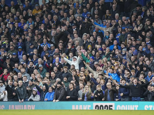 A crowd of 20,295 witnessed Pompey's 3-1 win against PNE at Fratton Park.