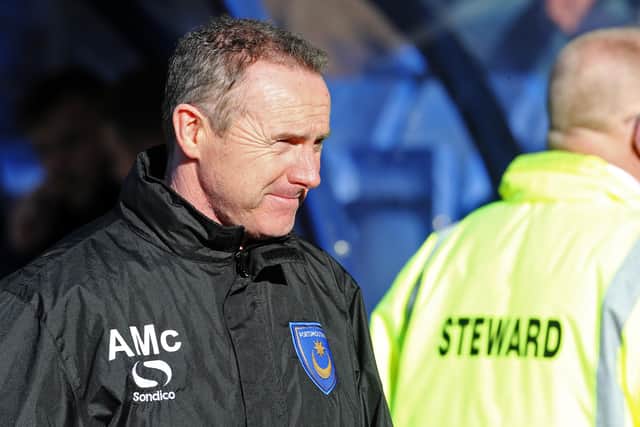 Pompey legend Alan McLoughlin