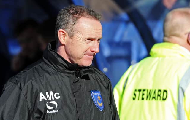 Pompey legend Alan McLoughlin
