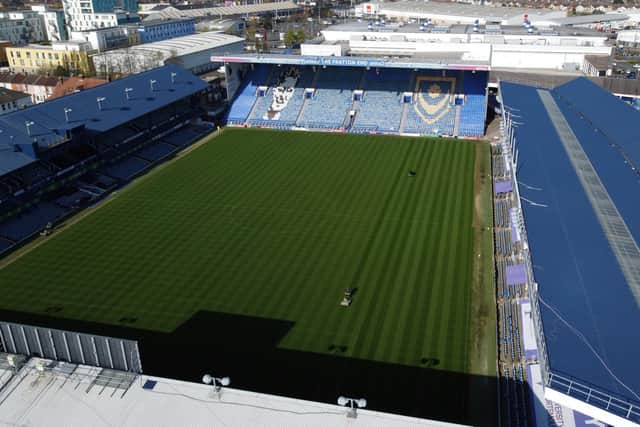 Fratton Park Picture: Levi Allen