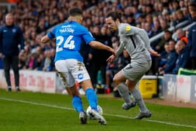 Ryan Williams believes Pompey's passing game wasn't good enough in today's 2-0 defeat at Peterborough. Picture: Simon Davies/ProSportsImages