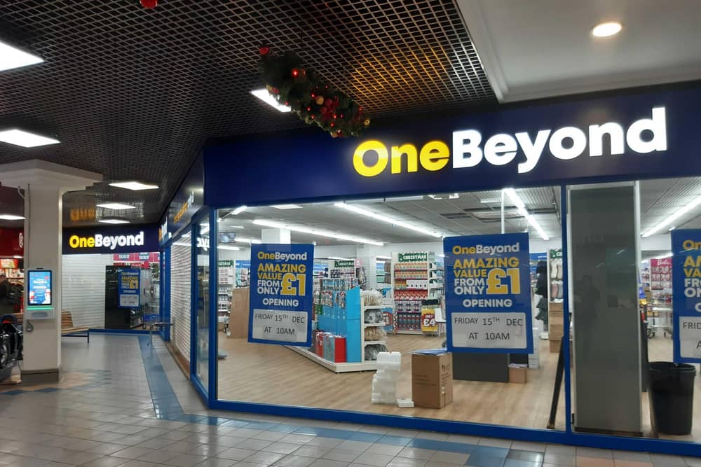 The new One Beyond store has opened in Havant's Meridian Shopping Centre.