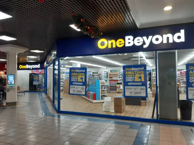 The new One Beyond store has opened in Havant's Meridian Shopping Centre.