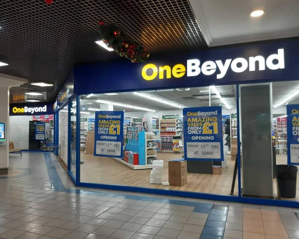 The new One Beyond store has opened in Havant's Meridian Shopping Centre.