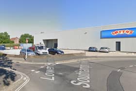 The site in Locks Heath where the new gym will go, next to Smyths Toys Picture: Google