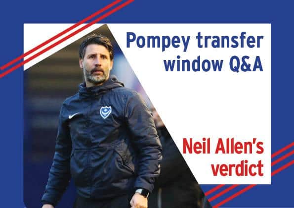 Neil Allen has been giving his verdict on Pompey's transfer window business so far this month