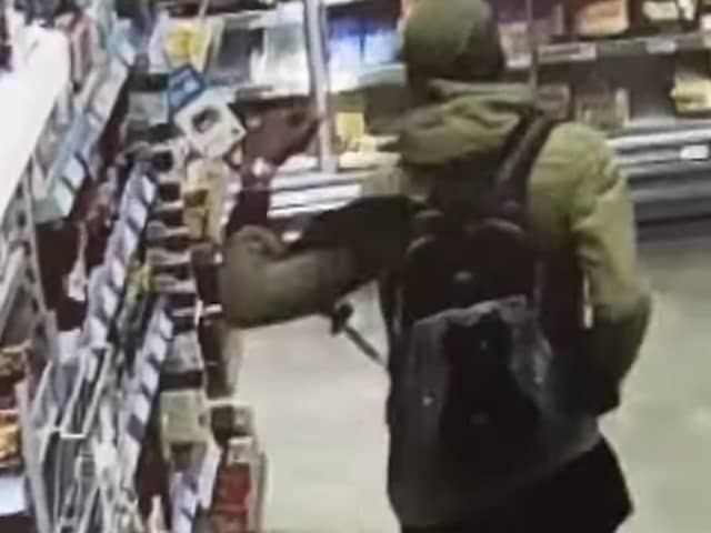 Prolific shoplifter caught on CCTV stealing bacon from Co-op a week after being given second chance by judge