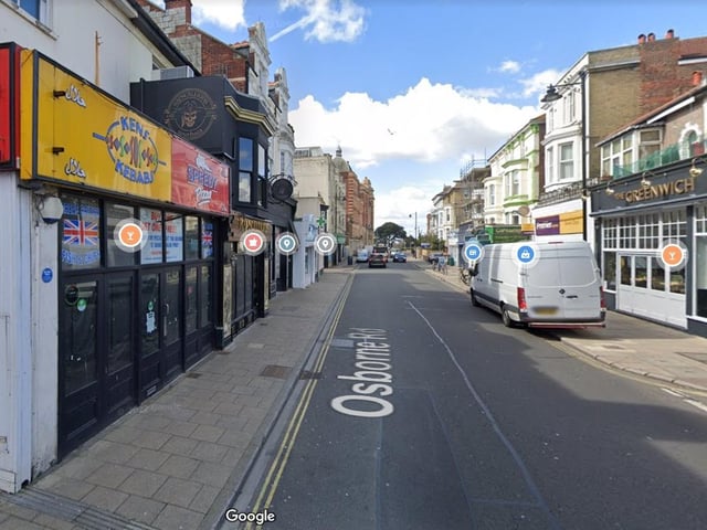 In the Southsea West area, 51.9% of households were not deprived in 2021, an improvement on 2011 when the figure was 43.1%. Pic Osborne Road, Google.