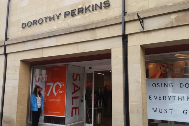 Alnwick's branch of Dorothy Perkins will be closing on July 14.