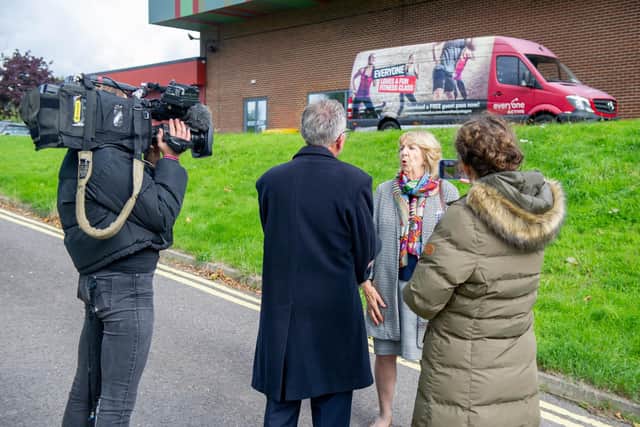 Bereaved family members spoke to the local media after the meeting. Picture: Habibur Rahman