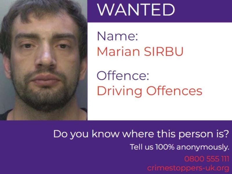 Hampshire and Isle of Wight Constabulary, in partnership with the charity Crimestoppers, has launched a Most Wanted gallery of faces showing those who have been charged with an offence/s and have failed to appear at court.Picture: Hampshire and Isle of Wight Constabulary/ Crimestoppers