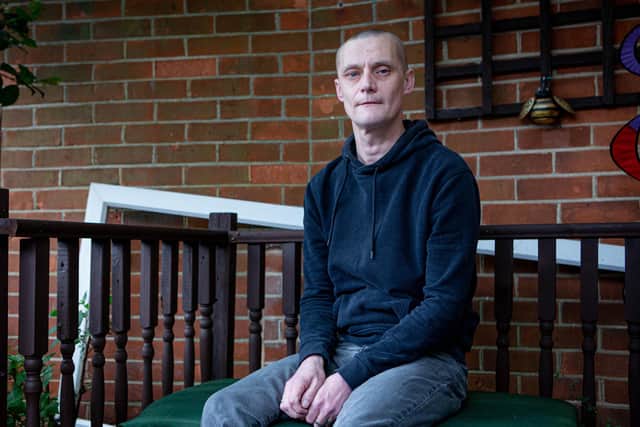 Alan Williams at his home in Gosport. Picture: Habibur Rahman