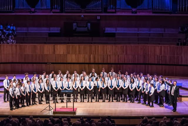 Barnardo’s is encouraging children from across the country to take part in the largest school choir competition in the UK. Picture: Bill Hiskett