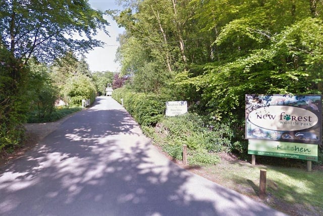 New Forest Wildlife Park, on Deerleap Lane, has a rating of 4.5 out of five from 2,726 reviews on Google.