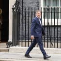 Grant Shapps leaves Downing Street after being appointed Defence Secretary in Prime Minister Rishi Sunak’s mini-reshuffle, which was prompted by Ben Wallace’s formal resignation. Picture: Stefan Rousseau/PA Wire