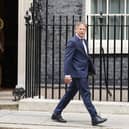 Grant Shapps leaves Downing Street after being appointed Defence Secretary in Prime Minister Rishi Sunak’s mini-reshuffle, which was prompted by Ben Wallace’s formal resignation. Picture: Stefan Rousseau/PA Wire