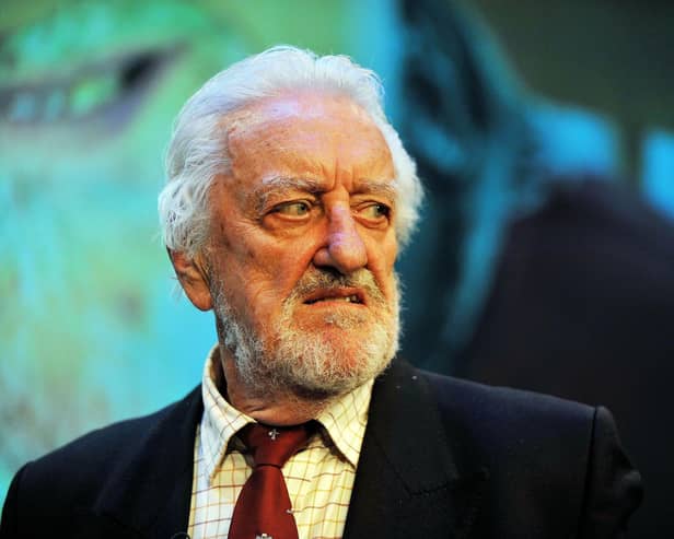 Actor and presenter Bernard Cribbins, after he received the annual J M Barrie Award for a lifetime of unforgettable work for children on stage, film, television and record, at the Radio Theatre at Broadcasting House in central London. Veteran actor Bernard Cribbins, who narrated The Wombles and starred in the film adaptation of The Railway Children, has died aged 93, his agent said. Issue date: Picture: Nicholas.T.Ansell/PA